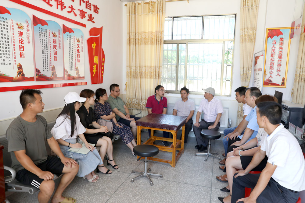 路灯亮了，村民的心里也敞亮了 ——衡阳幼高专持续推进党史学习教育“为民办实事”活动侧记