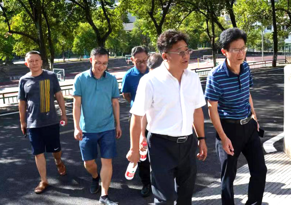 校长邓昌大调研艺校校区、耒阳校区新学期开学准备工作